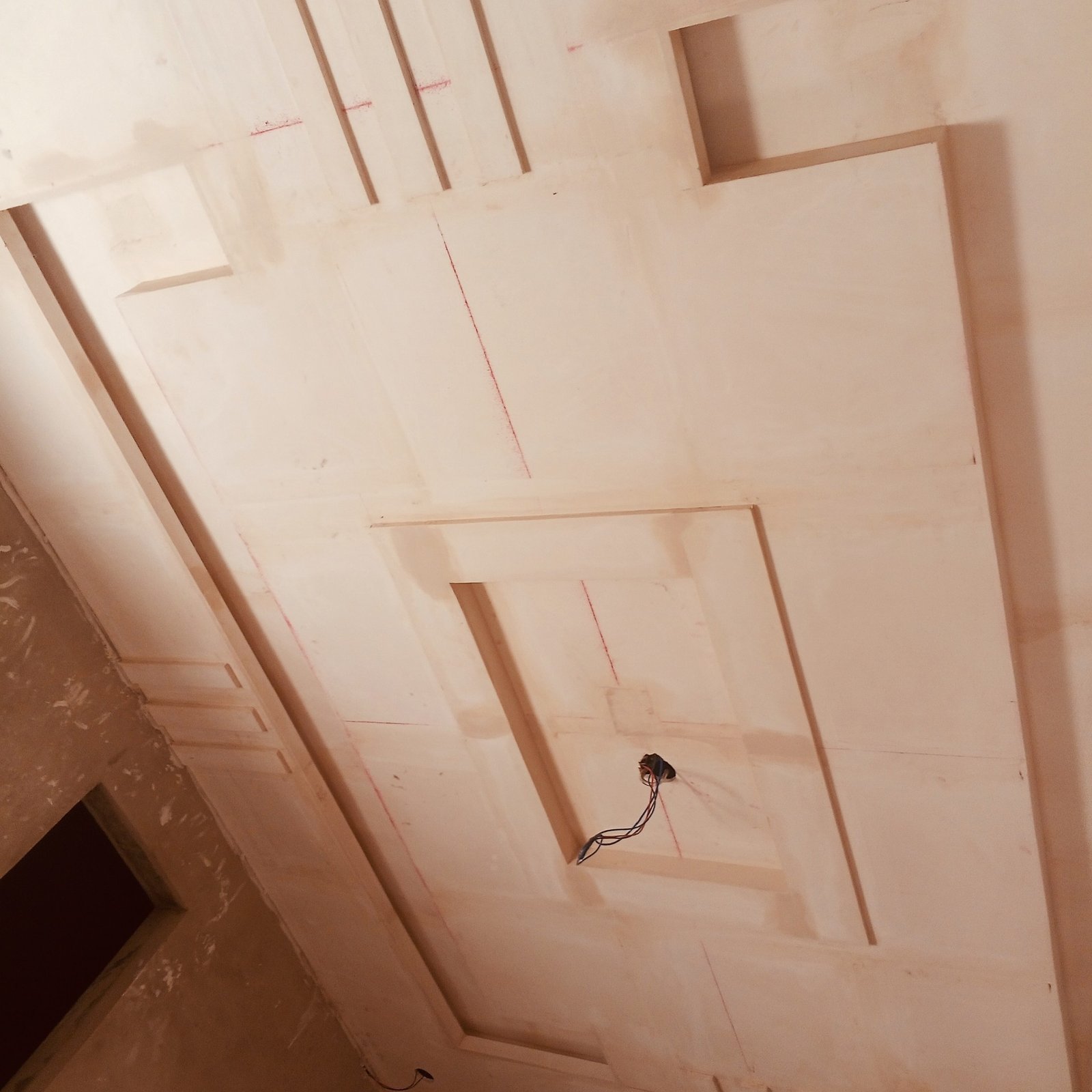 Completed Modern Room Ceiling