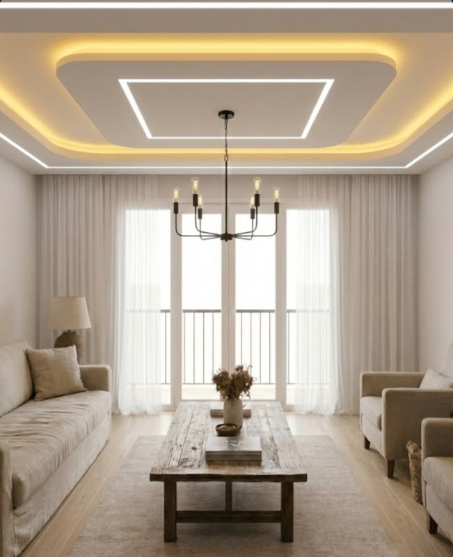 Fancy POP Januti Ceiling RYK