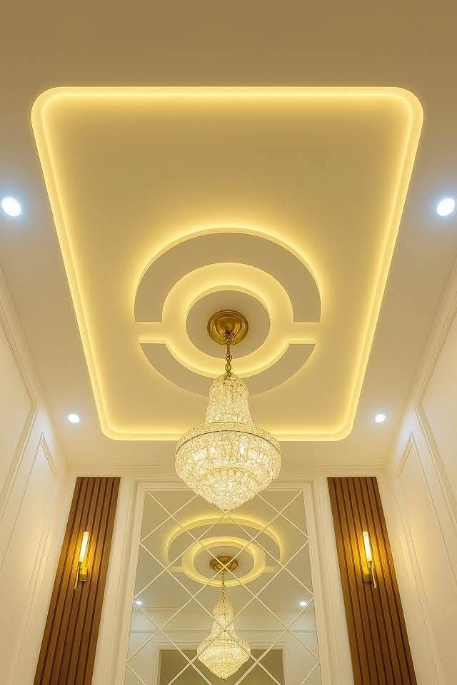 Drawing Room False Ceiling Gulgasht Multan