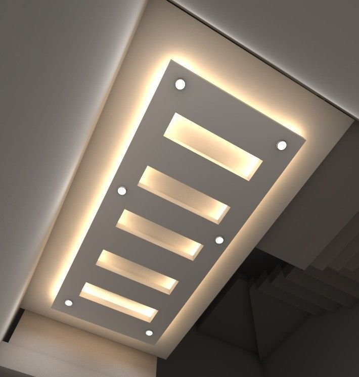 Stylish Modern Hall False Ceiling